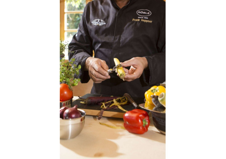 Éplucheur I-Vorm - 19 cm en acier inoxydable pour droitiers - RS 127327 - Rösle Keuken 2