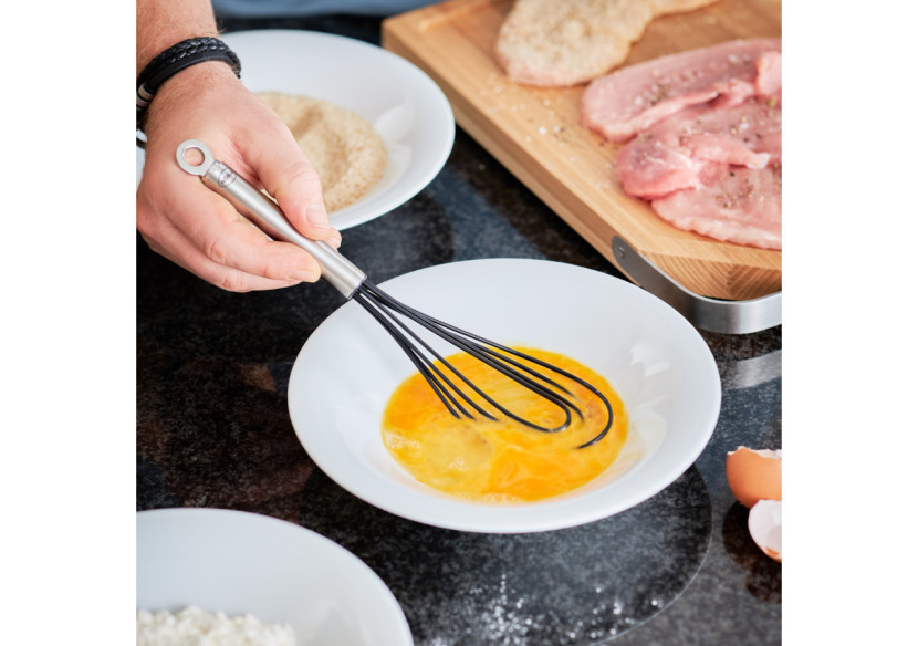 Fouet Plat en Silicone - 27 cm pour un mélange efficace - RS 956569 - Rösle Keuken Fouet Plat en Silicone - 27 cm pour un mélange efficace - RS 956569 - Rösle Keuken