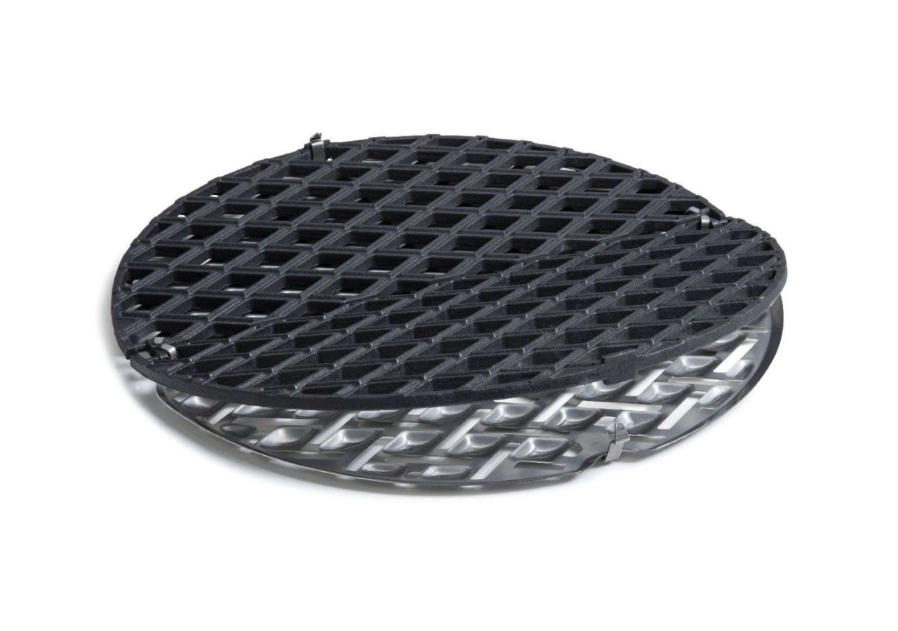 Grill Rooster en Gietijzer Cone Barbecue - 46 cm avec Bac de Récupération des Graisses - HO 330054 - HÃ¶fats