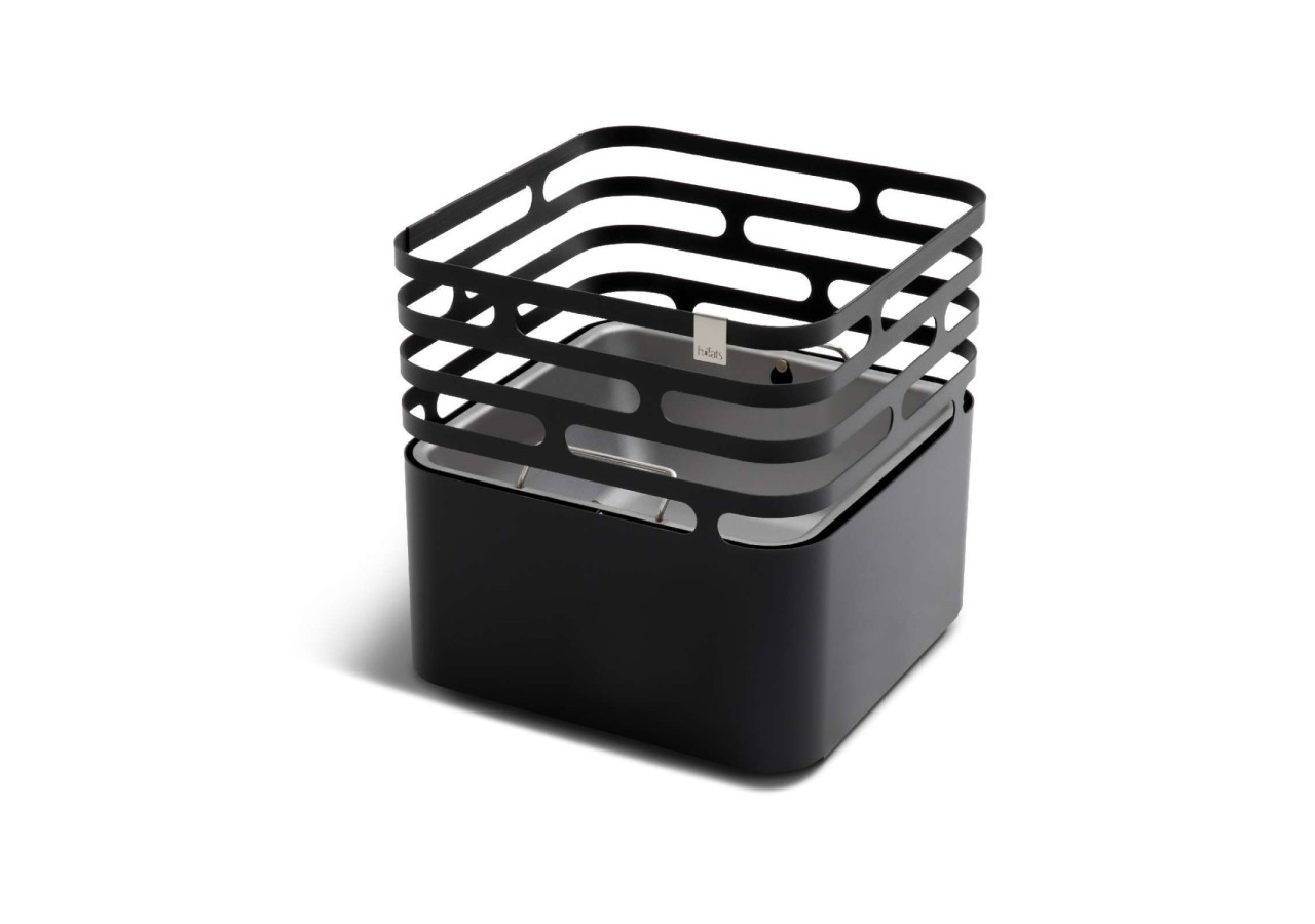 Cube Vuurkorf - Vuurkorf et barbecue multifonctionnel en acier inoxydable - HO 330122 - Höfats