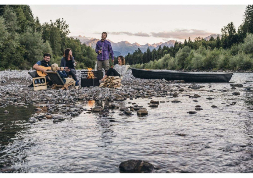 Cube Vuurkorf - Vuurkorf et barbecue multifonctionnel en acier inoxydable - HO 330122 - Höfats Cube Vuurkorf - Vuurkorf et barbecue multifonctionnel en acier inoxydable - HO 330122 - Höfats