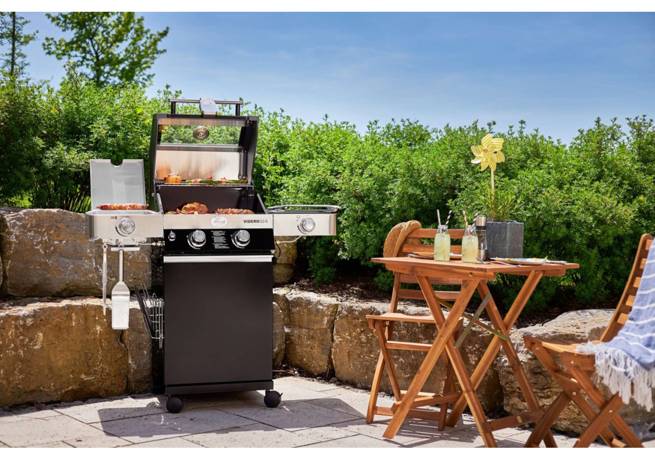 Barbecue Gaz Videro G2-S - Barbecue à gaz avec design élégant et haute performance - RS 255341 - RÃ¶sle Barbecue