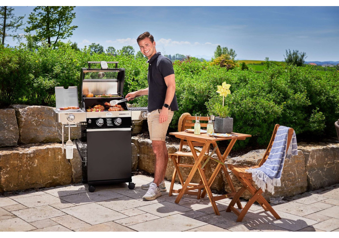 Barbecue Gaz Videro G2-S - Barbecue à gaz avec design élégant et haute performance - RS 255341 - RÃ¶sle Barbecue
