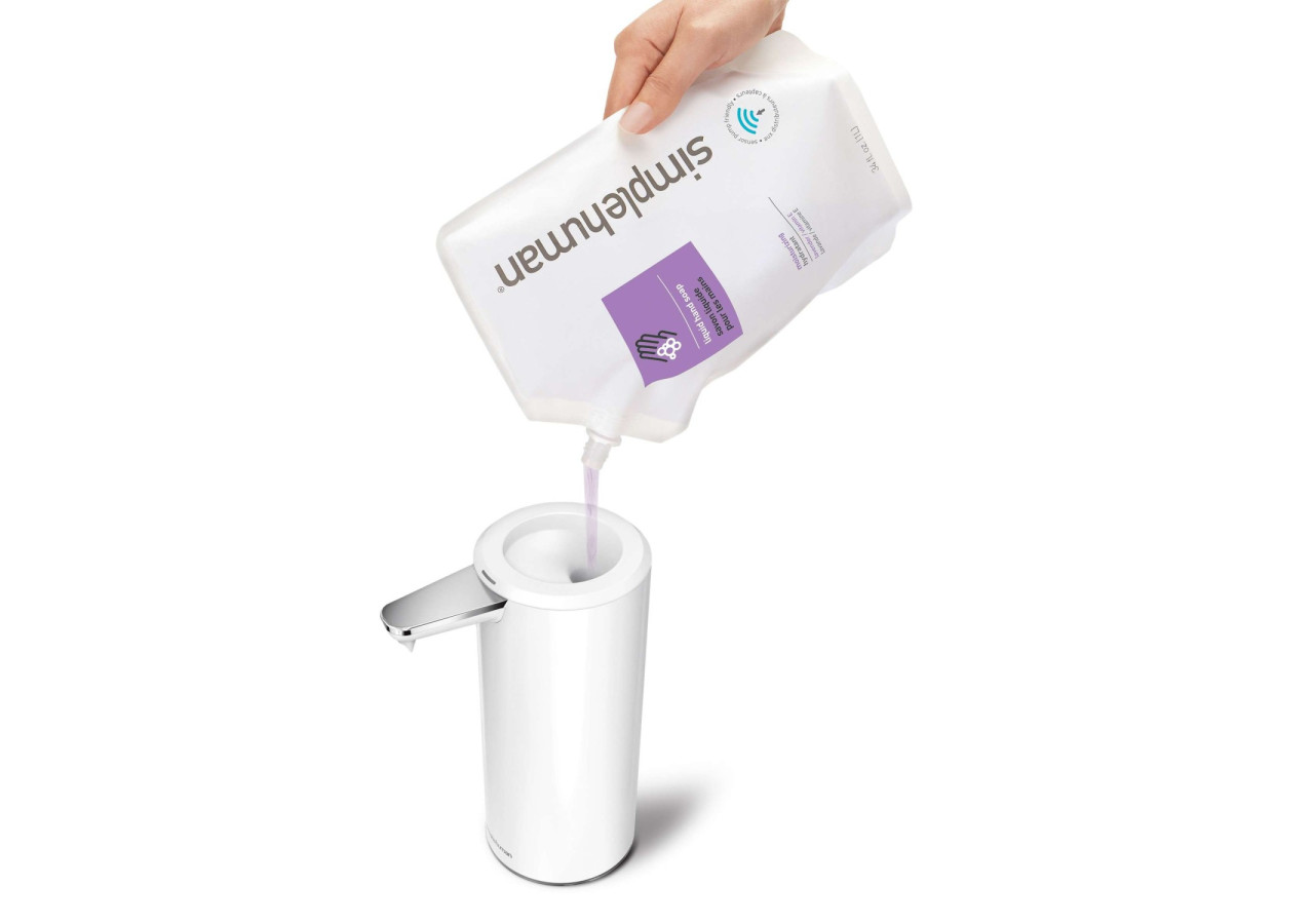 Distributeur de Savon Sensor - Distributeur rechargeable 266 ml avec détection automatique - SH 020433 - Simplehuman