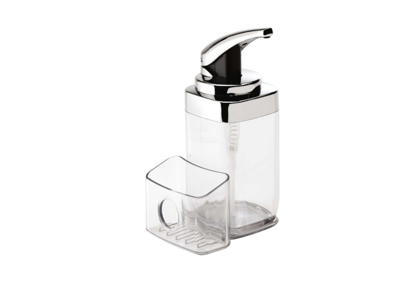 Distributeur de savon en plastique 650 ml - Avec support pratique - SH 014739 - Simplehuman Distributeur de savon en plastique 650 ml - Avec support pratique - SH 014739 - Simplehuman