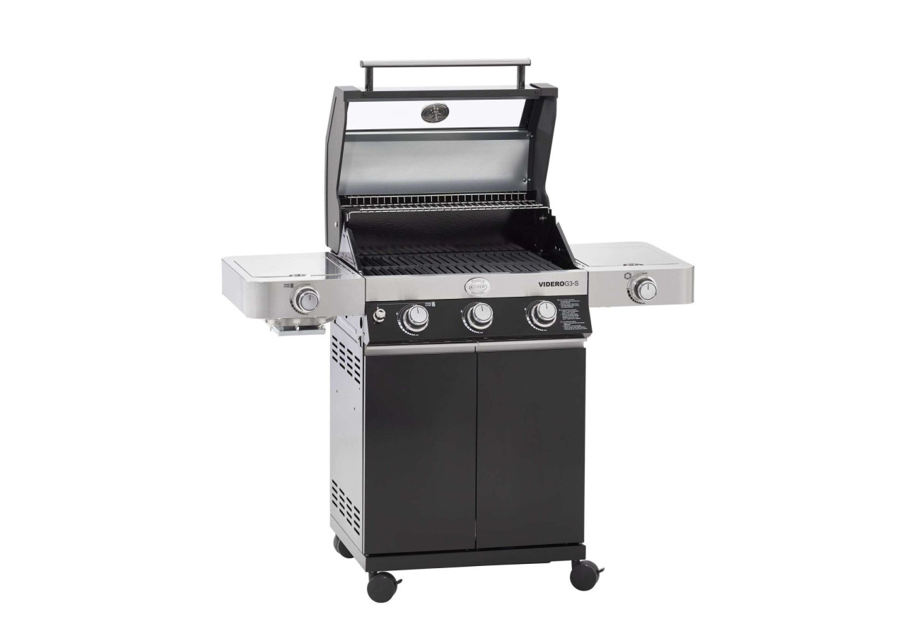 Barbecue à gaz Videro G3-S Vario 30 mbar - Design élégant - RS 255303 - RÃ¶sle Barbecue