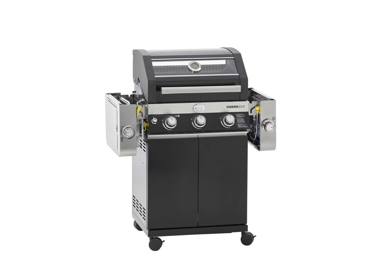 Barbecue à gaz Videro G3-S Vario 30 mbar - Design élégant - RS 255303 - RÃ¶sle Barbecue