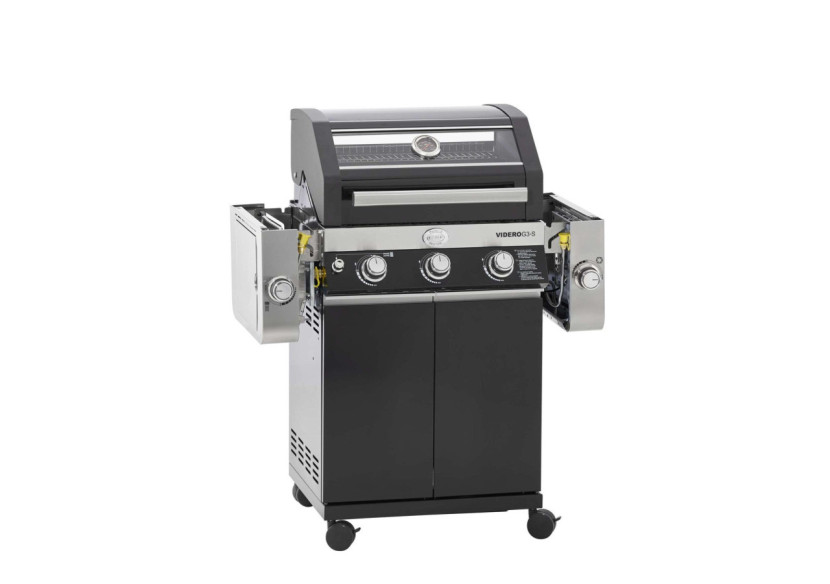 Barbecue à gaz Videro G3-S Vario 30 mbar - Design élégant - RS 255303 - RÃ¶sle Barbecue