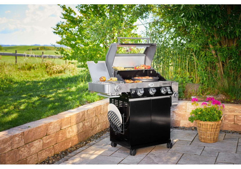 Barbecue à gaz Videro G3-S Vario 30 mbar - Design élégant - RS 255303 - RÃ¶sle Barbecue