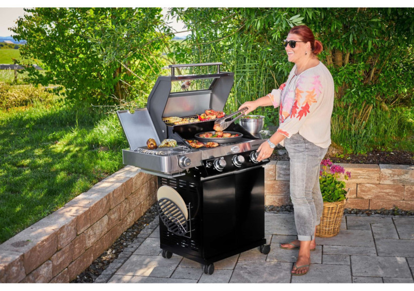 Barbecue à gaz Videro G3-S Vario 30 mbar - Design élégant - RS 255303 - RÃ¶sle Barbecue
