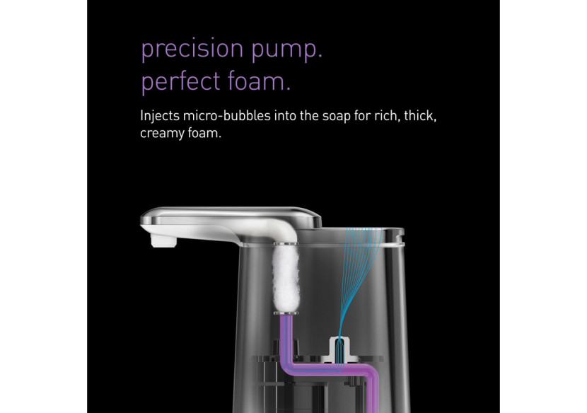 Distributeur de savon à capteur - 295 ml en Rose Gold - SH 023700 - Simplehuman Distributeur de savon à capteur - 295 ml en Rose Gold - SH 023700 - Simplehuman