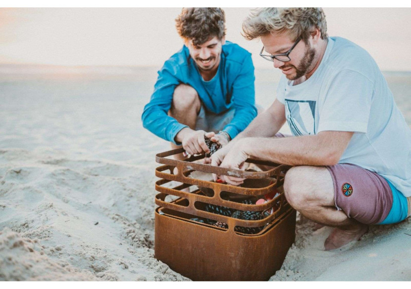 Vuurkorf Cube HAFATS - Multifonctionnelle et design - HO 330214 - Höfats Vuurkorf Cube HAFATS - Multifonctionnelle et design - HO 330214 - Höfats