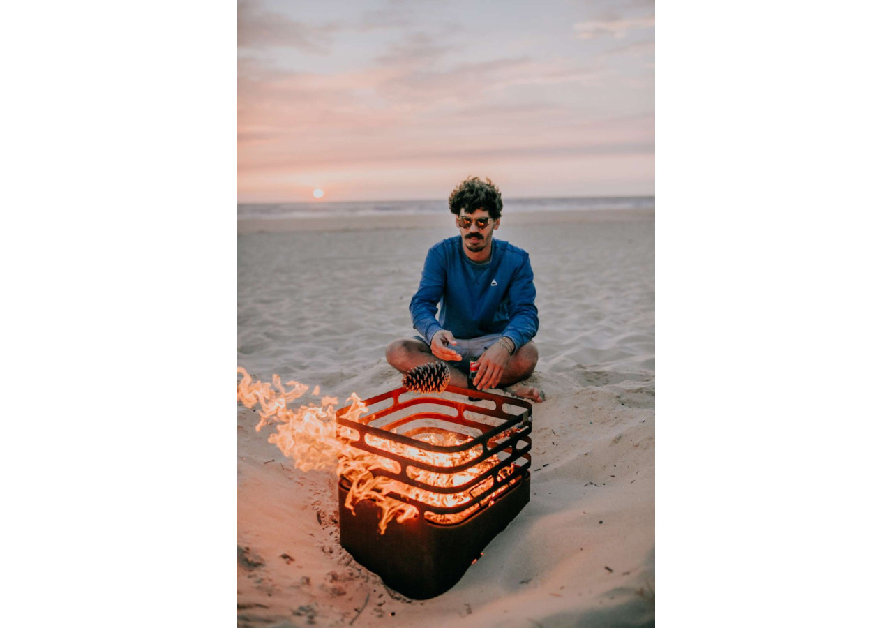 Vuurkorf Cube HAFATS - Multifonctionnelle et design - HO 330214 - Höfats