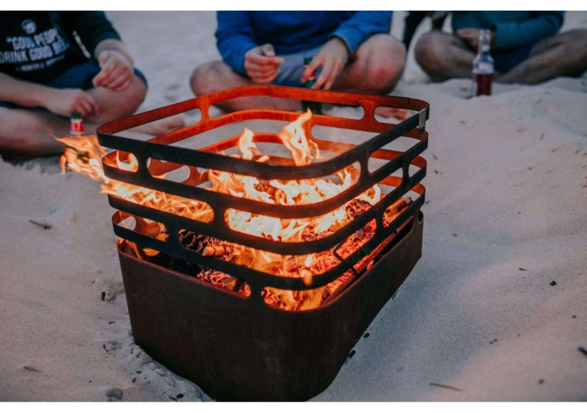 Vuurkorf Cube HAFATS - Multifonctionnelle et design - HO 330214 - Höfats Vuurkorf Cube HAFATS - Multifonctionnelle et design - HO 330214 - Höfats