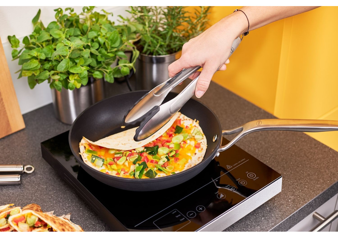 Poêle Raise - 32 cm, Aluminium Forgé avec Revêtement Antiadhésif - RS 914040 - Rösle Keuken