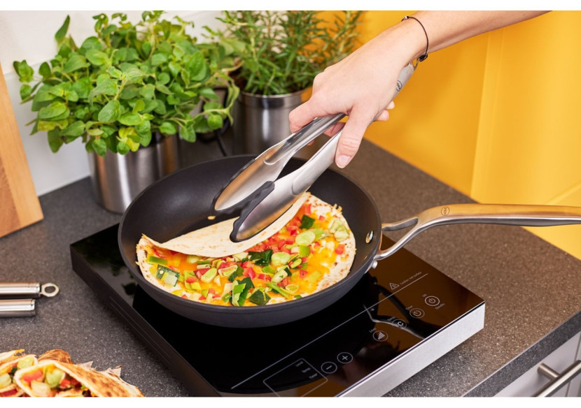 Poêle Raise - 32 cm, Aluminium Forgé avec Revêtement Antiadhésif - RS 914040 - Rösle Keuken Poêle Raise - 32 cm, Aluminium Forgé avec Revêtement Antiadhésif - RS 914040 - Rösle Keuken