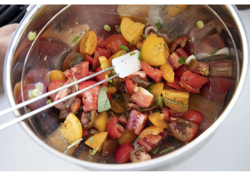 Spatule en Silicone 26 cm - Résistante aux Températures Extrêmes - RS 124753 - Rösle Keuken Spatule en Silicone 26 cm - Résistante aux Températures Extrêmes - RS 124753 - Rösle Keuken