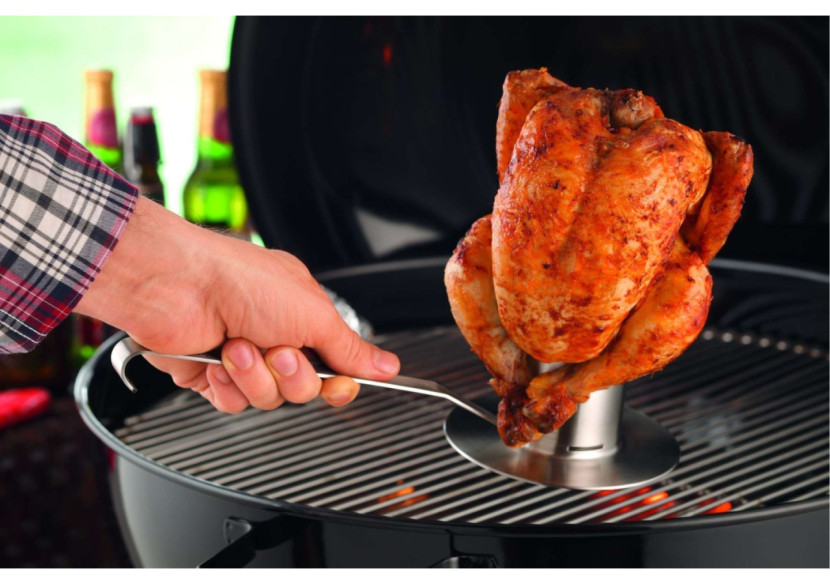 Accessoire BBQ pour Volaille - En acier inoxydable, 250 ml de capacité - RS 250780 - RÃ¶sle Barbecue