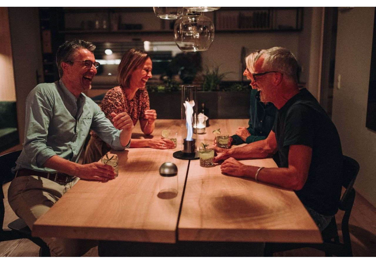 Lanterne Spin 90 - Tablier, Lanterne et Lampe de Jardin en Acier Inoxydable et Verre Borosilicaté - HO 000413 - Höfats