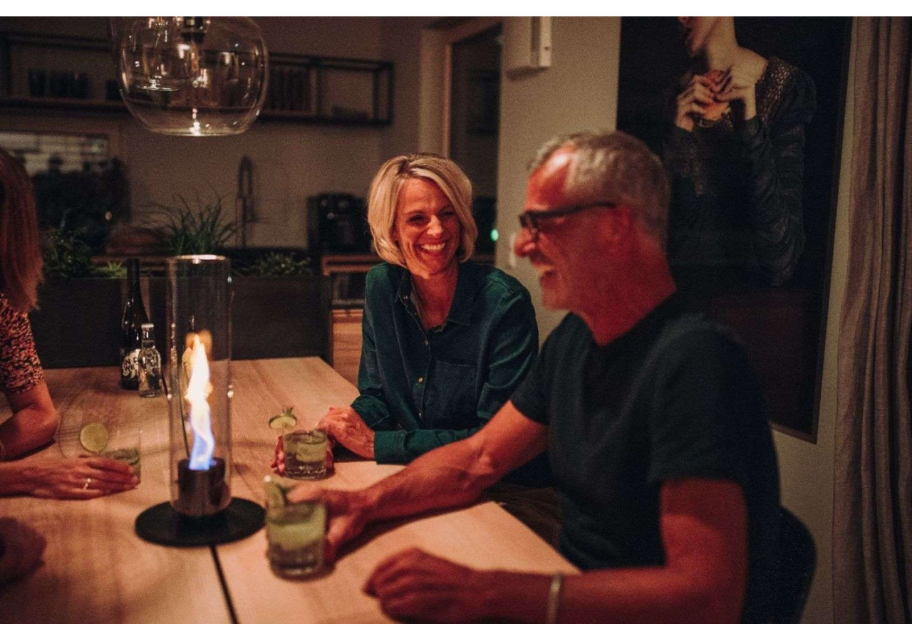 Lanterne Spin 90 - Tablier, Lanterne et Lampe de Jardin en Acier Inoxydable et Verre Borosilicaté - HO 000413 - Höfats