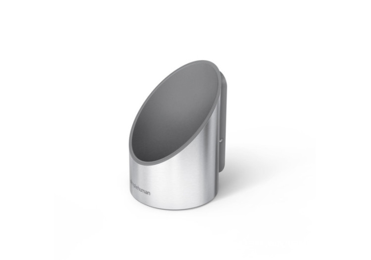 Distributeur de savon mural - Support en acier inoxydable pour distributeur à capteur 7.5 cm - SH 024936 - Simplehuman