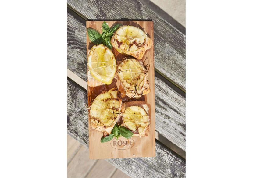 Planches à aromatiser en bois d'aulne - Set de 2 pièces pour barbecue - RS 251749 - RÃ¶sle Barbecue