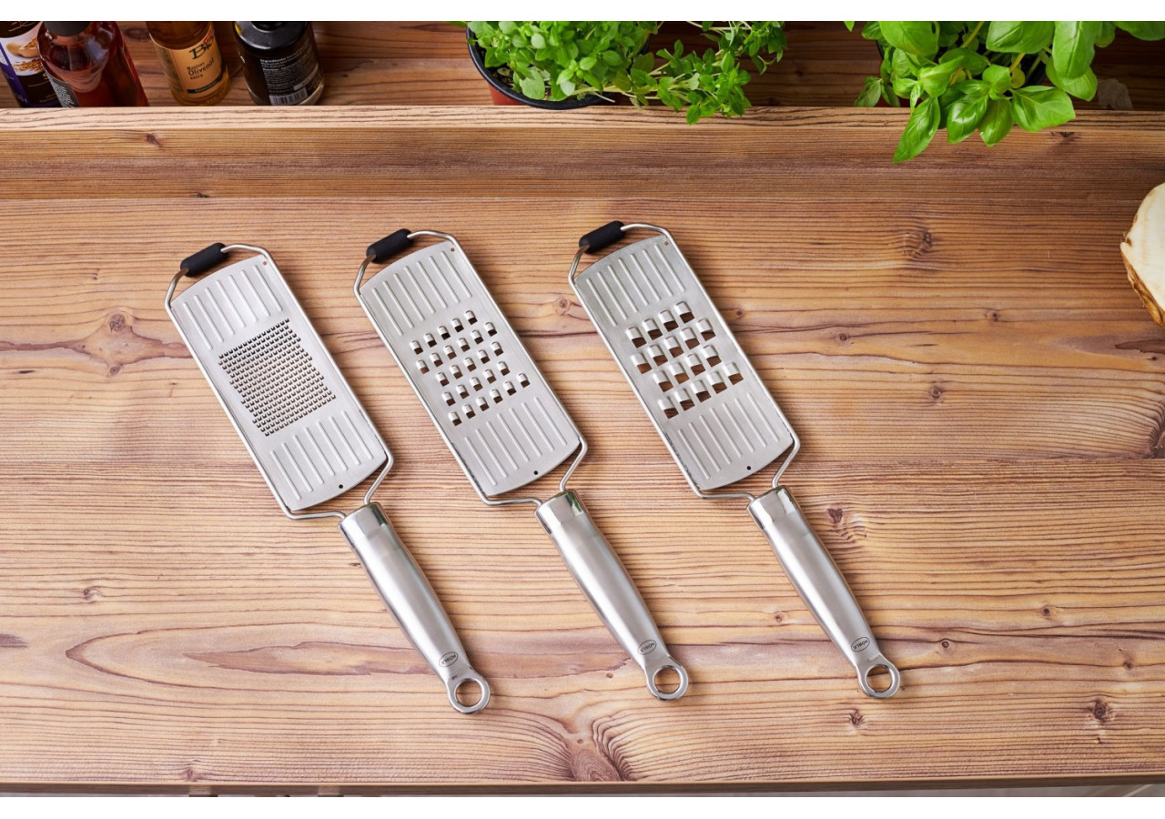 Râpe manuelle en acier inoxydable - 36,5 cm pour fruits et légumes - RS 950055 - Rösle Keuken