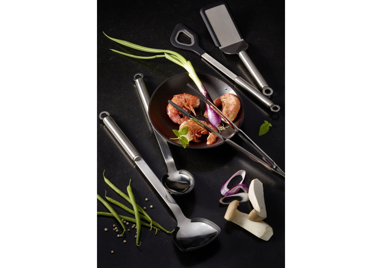 Spatule Courbée en Silicone 26,5 cm - Précision et ergonomie - RS 106360 - Rösle Keuken