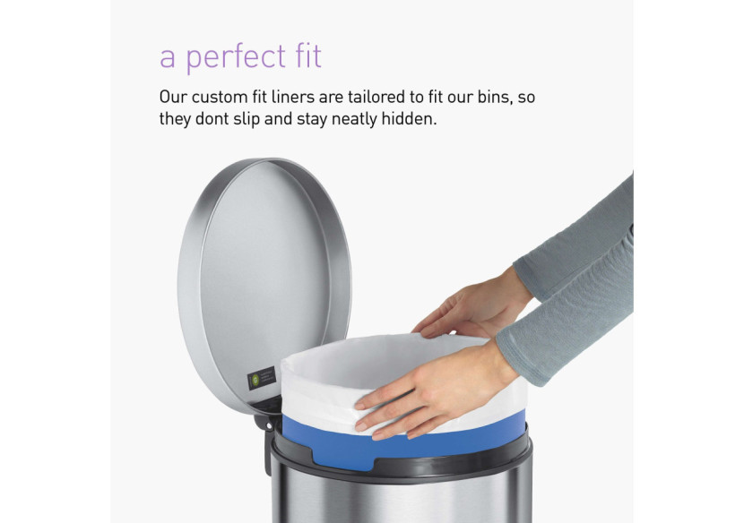 Sacs poubelle Code C - Lot de 20 sacs de 10-12 litres - SH 003139 - Simplehuman Sacs poubelle Code C - Lot de 20 sacs de 10-12 litres - SH 003139 - Simplehuman