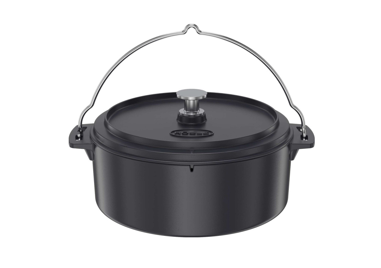 Cocotte en fonte Vario - 35 cm avec couvercle multifonction - RS 254252 - RÃ¶sle Barbecue