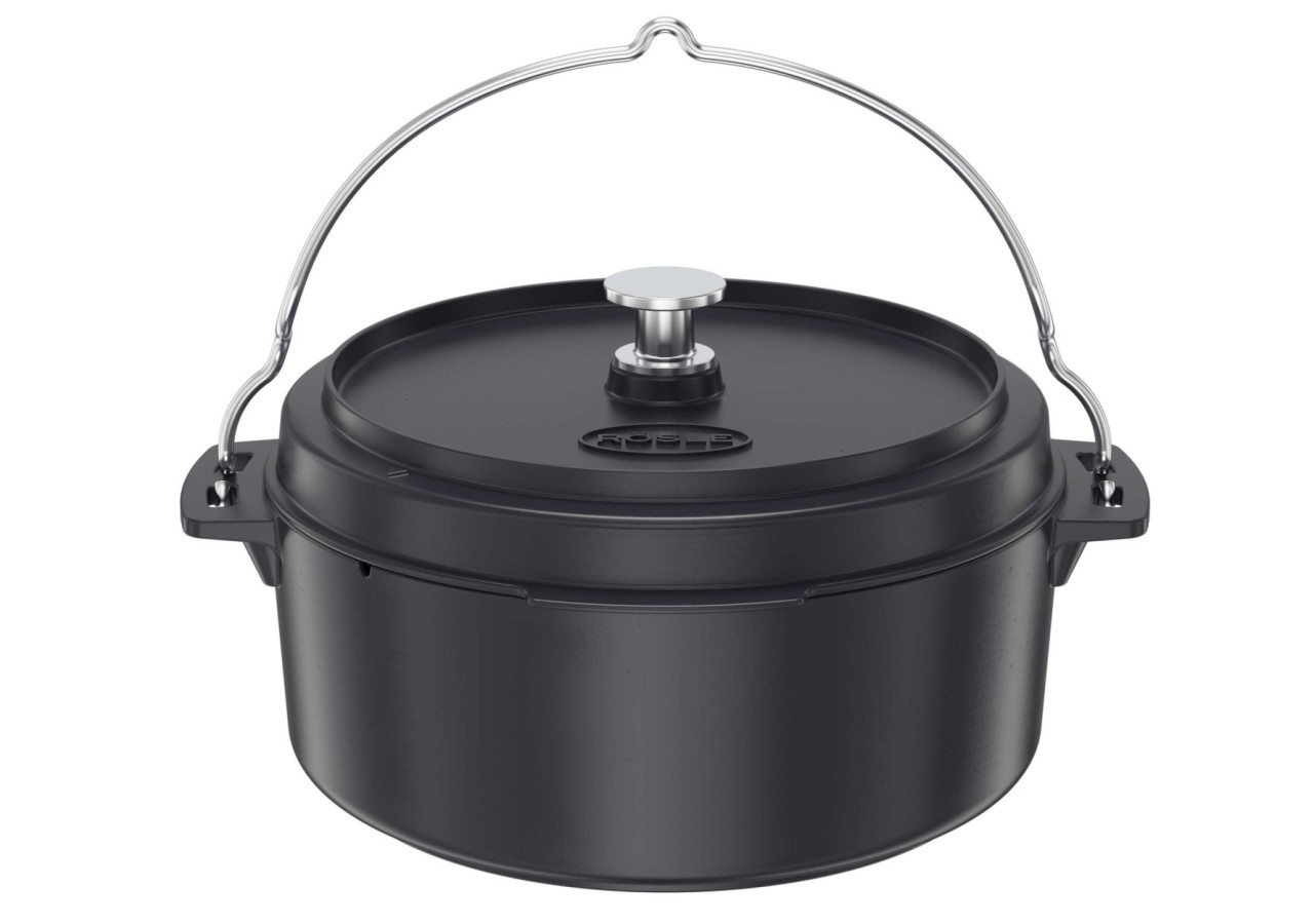 Cocotte en fonte Vario - 35 cm avec couvercle multifonction - RS 254252 - RÃ¶sle Barbecue