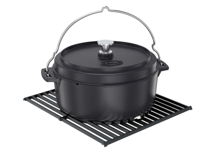 Cocotte en fonte Vario - 35 cm avec couvercle multifonction - RS 254252 - RÃ¶sle Barbecue
