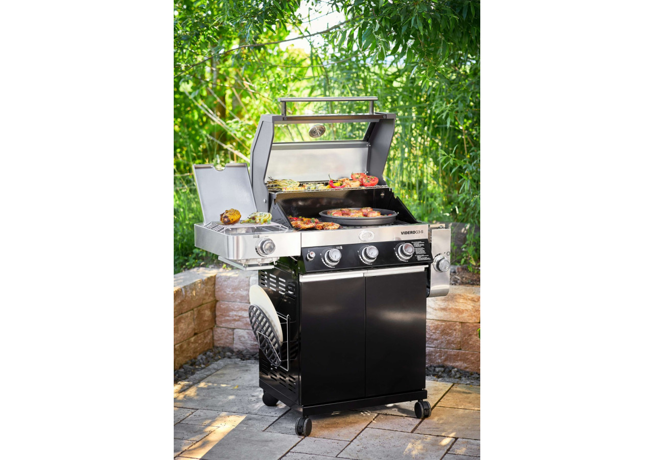 Cocotte en fonte Vario - 35 cm avec couvercle multifonction - RS 254252 - RÃ¶sle Barbecue