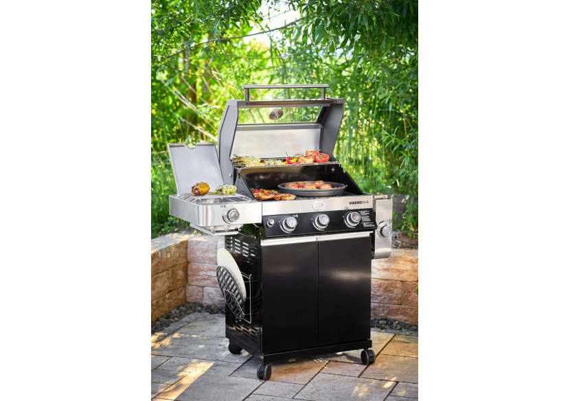 Cocotte en fonte Vario - 35 cm avec couvercle multifonction - RS 254252 - RÃ¶sle Barbecue