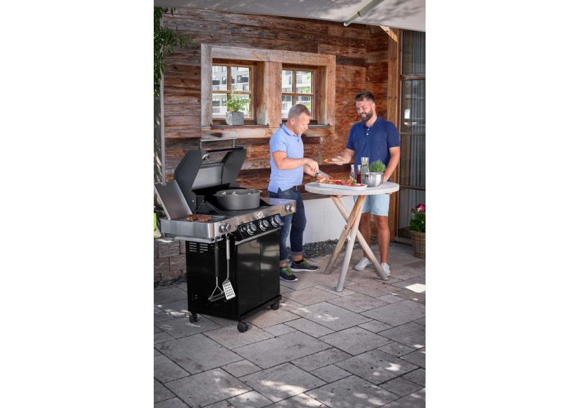Cocotte en fonte Vario - 35 cm avec couvercle multifonction - RS 254252 - RÃ¶sle Barbecue