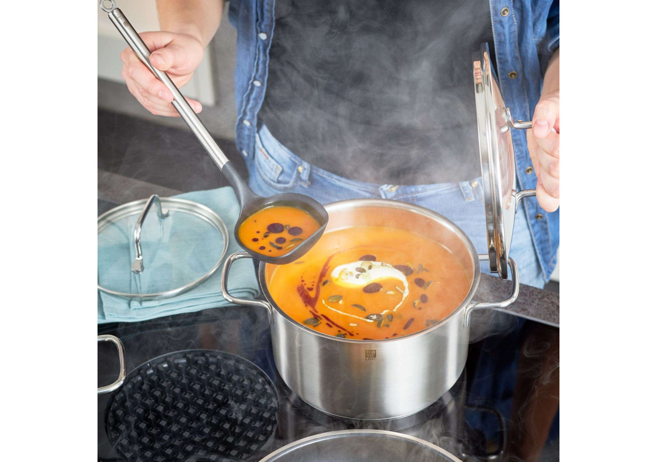 Cuillère en acier inoxydable - 30 cm - Rösle Basic Line - RS 137050 - Rösle Basic Line