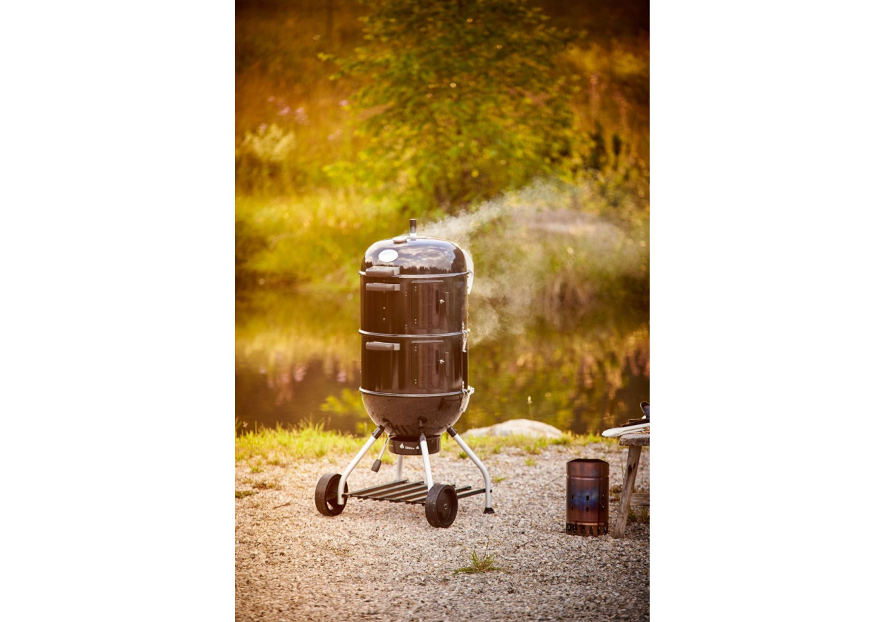 Fumoir à charbon Rösle No.1 F50-S - 2 surfaces de cuisson - RS 250094 - RÃ¶sle Barbecue