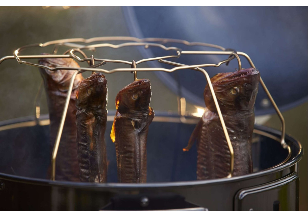 Fumoir à charbon Rösle No.1 F50-S - 2 surfaces de cuisson - RS 250094 - RÃ¶sle Barbecue