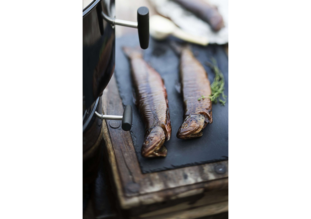 Fumoir à charbon Rösle No.1 F50-S - 2 surfaces de cuisson - RS 250094 - RÃ¶sle Barbecue