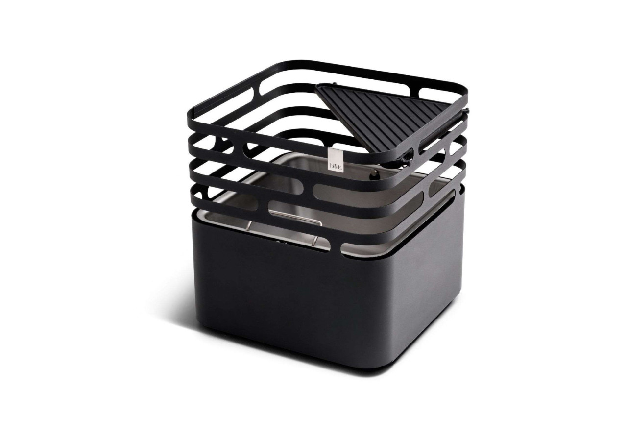 Plaque Plancha pour Cube Vuurkorf - Gietijzer 50x28 cm - HO 330283 - Höfats