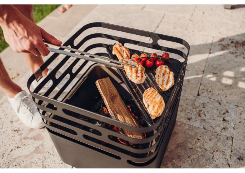 Plaque Plancha pour Cube Vuurkorf - Gietijzer 50x28 cm - HO 330283 - Höfats Plaque Plancha pour Cube Vuurkorf - Gietijzer 50x28 cm - HO 330283 - Höfats