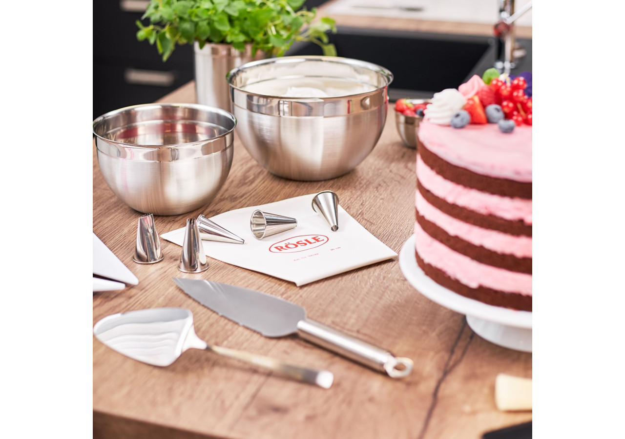 Pelle à tarte 29,5 cm - Acier inoxydable 18/10 avec design équilibré - RS 125682 - Rösle Keuken