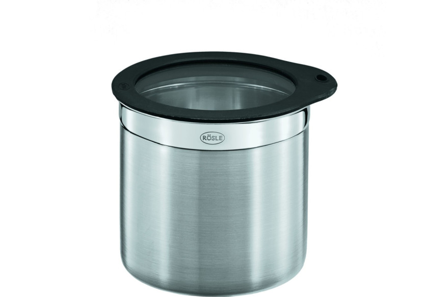 Bocal de rangement avec couvercle 1,4 litre - Pratique et esthétique - RS 165572 - Rösle Keuken Bocal de rangement avec couvercle 1,4 litre - Pratique et esthétique - RS 165572 - Rösle Keuken