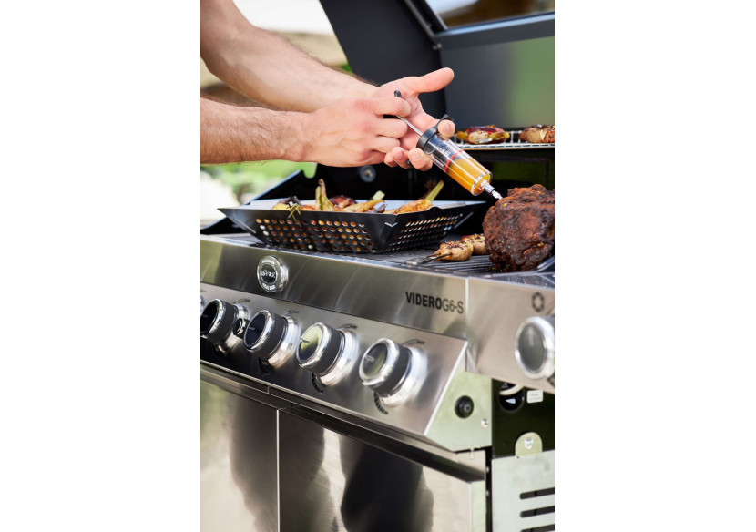 Accessoire barbecue - Injecteur de marinade 50 ml - RS 250582 - RÃ¶sle Barbecue
