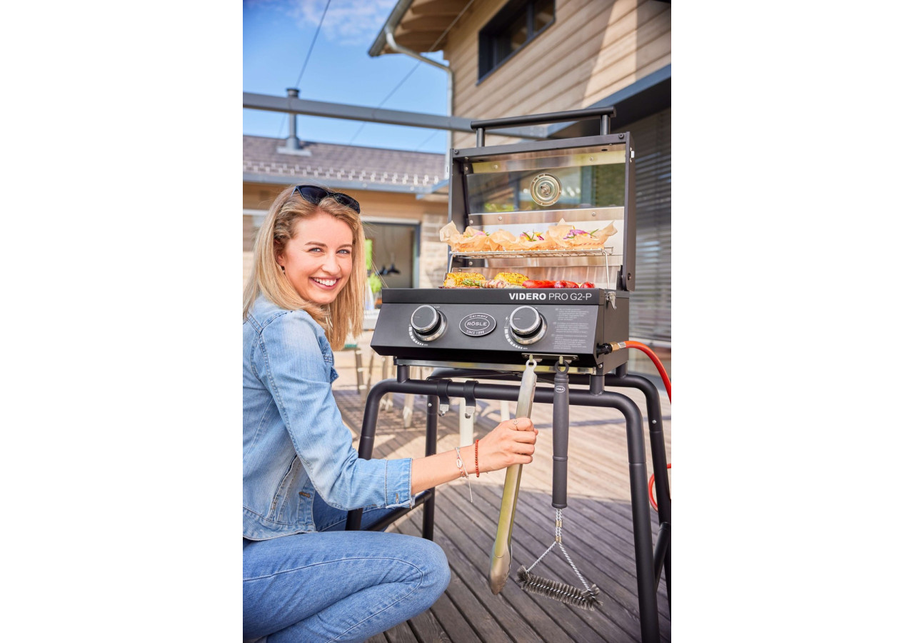 Brosse de nettoyage pour grille BBQ - Design fonctionnel et durable - RS 251688 - RÃ¶sle Barbecue