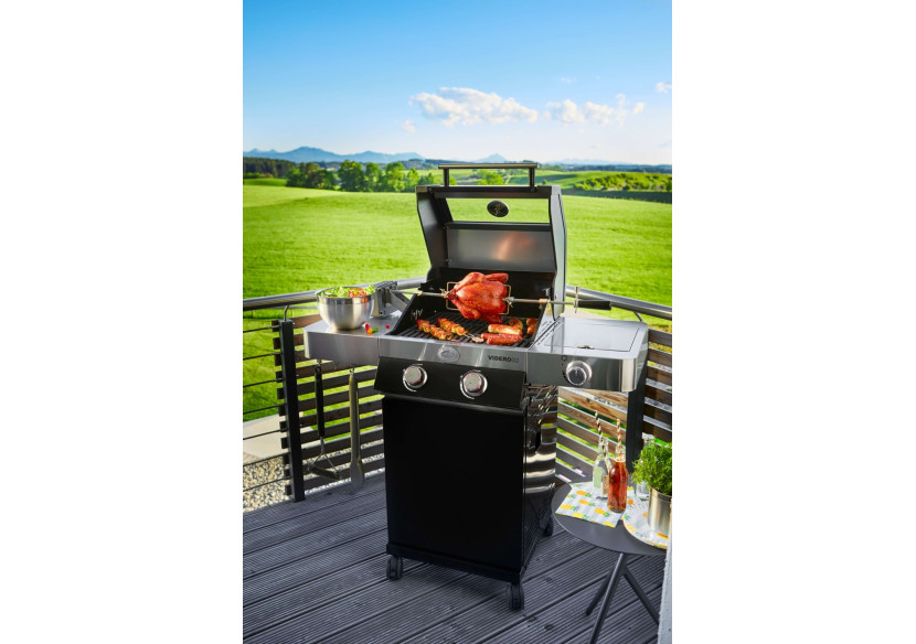 Brosse de nettoyage pour grille BBQ - Design fonctionnel et durable - RS 251688 - RÃ¶sle Barbecue