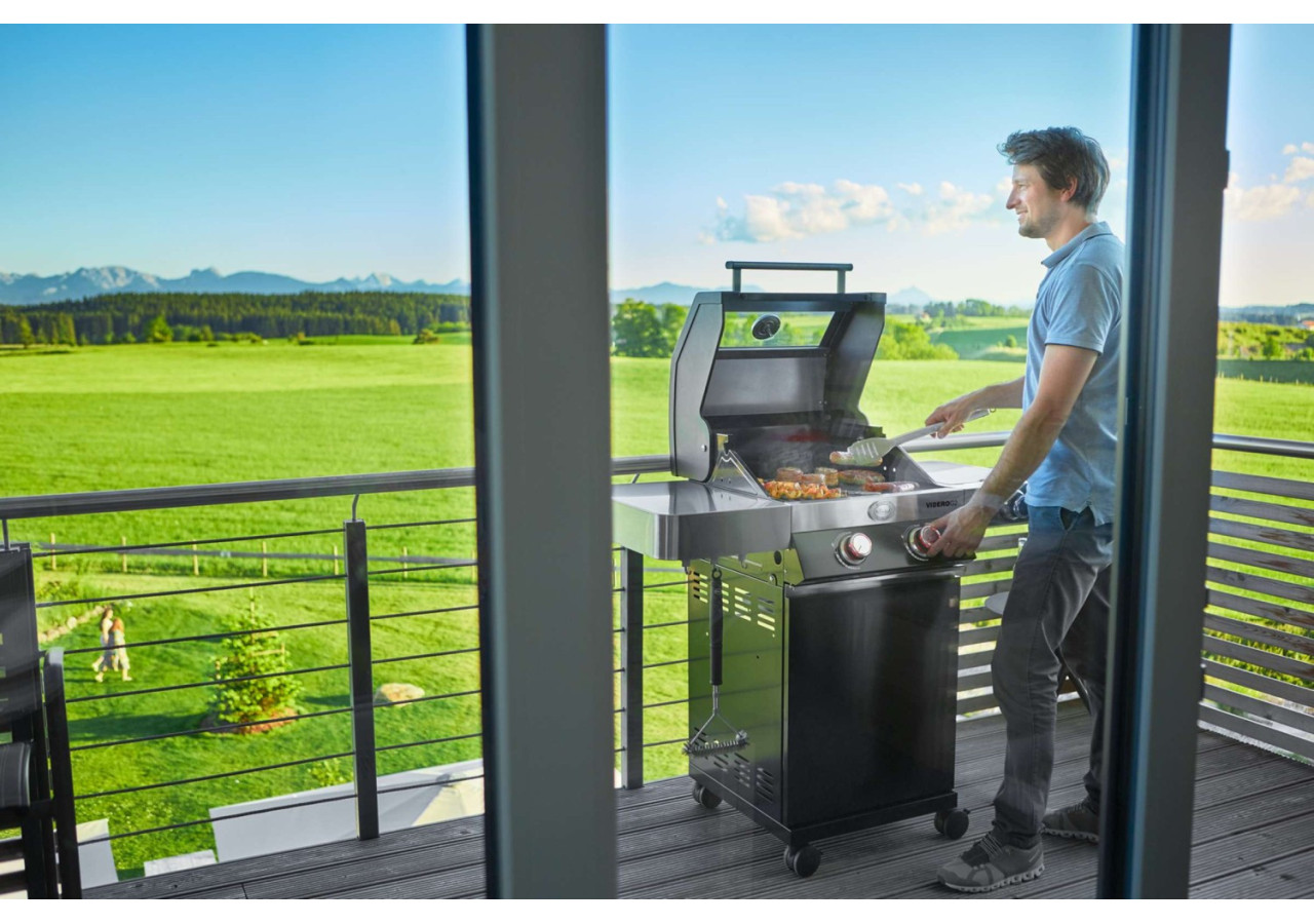 Brosse de nettoyage pour grille BBQ - Design fonctionnel et durable - RS 251688 - RÃ¶sle Barbecue