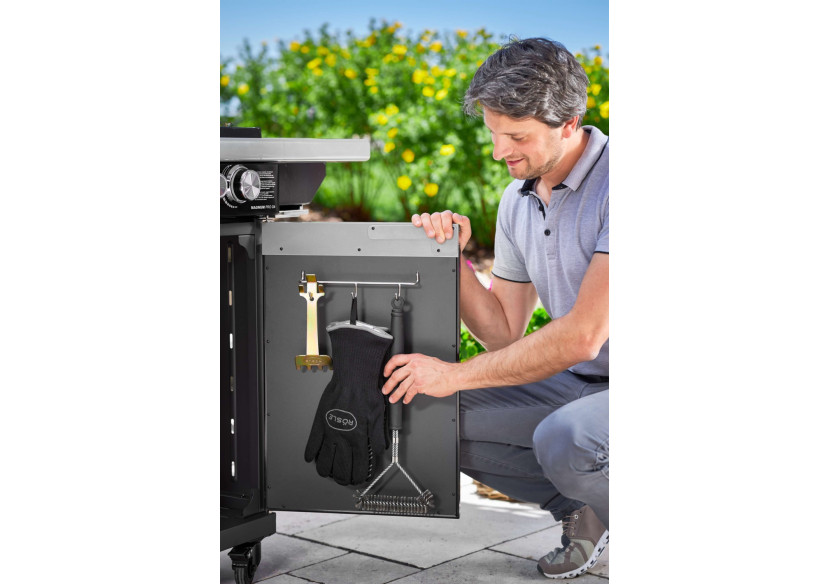 Brosse de nettoyage pour grille BBQ - Design fonctionnel et durable - RS 251688 - RÃ¶sle Barbecue