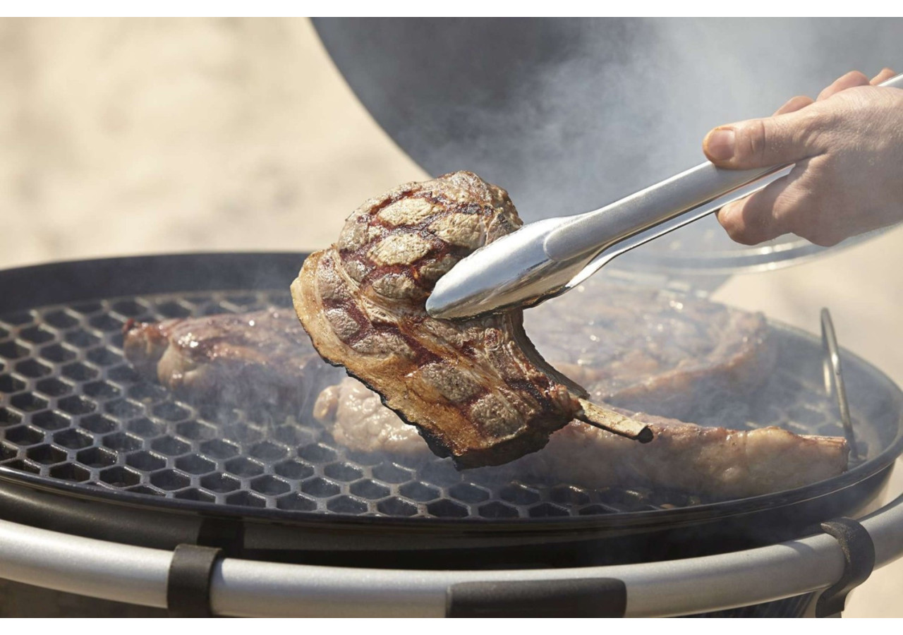 Pince à Griller - Ustensile ergonomique en inox 43 cm - RS 250544 - Rösle Barbecue