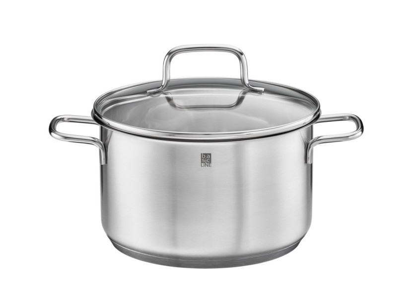 Casserole haute Basic Line - 20 cm en acier inoxydable - RS 137227 - Rösle Basic Line Casserole haute Basic Line - 20 cm en acier inoxydable - RS 137227 - Rösle Basic Line